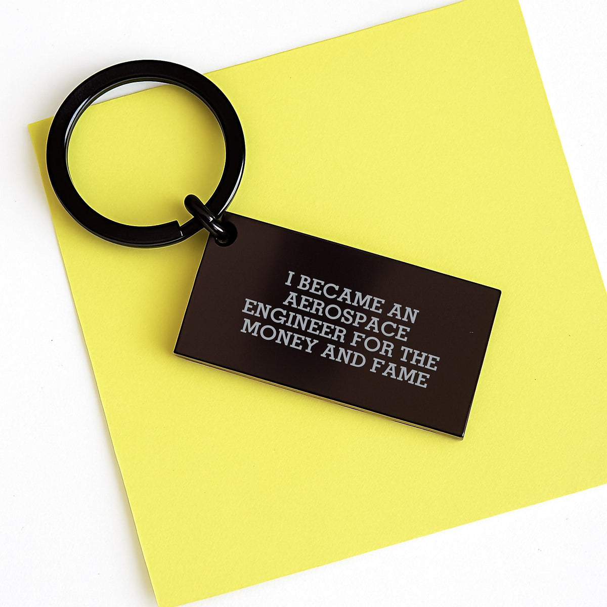 Aerospace Engineer Gifts from Friends, Funny Keychain for Men - Valentine's Unique - Image 3