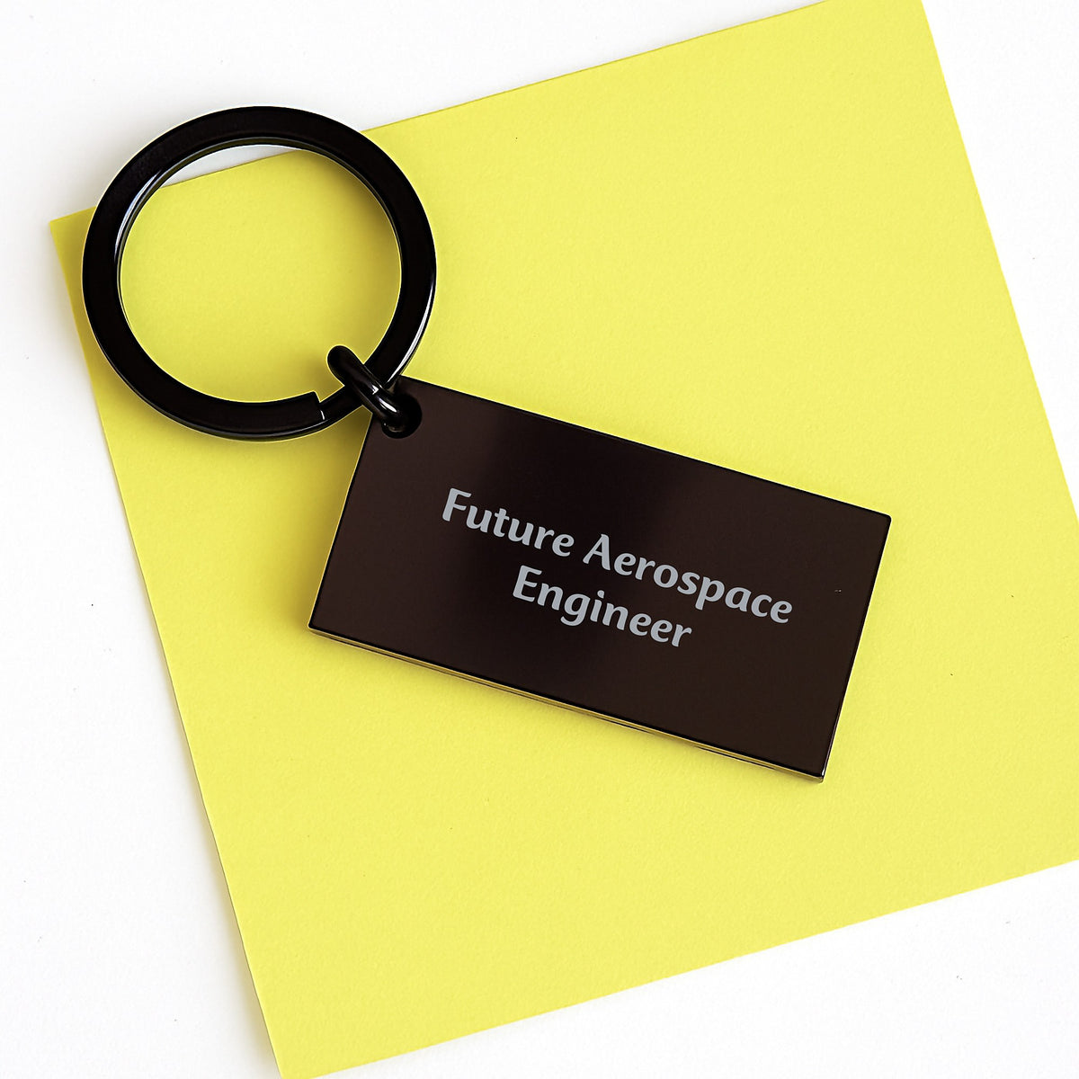 Aerospace Engineer Keychain Gift for Future Space Enthusiasts Funny Quote from Men Friends Unique Valentine's - Image 3